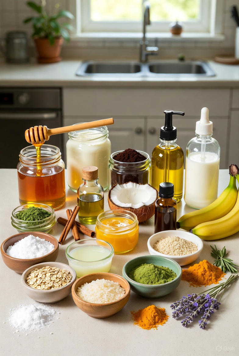 Glow from the Pantry: 12 Simple Beauty Recipes That Actually Work (And cost less than your morning latte)